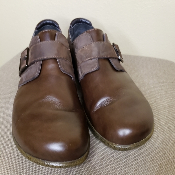 Naot Tane Leather Flats with Buckle Detail Slip on - Picture 6 of 7